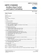 SMPTE ST 291:2011 SMPTE ST 291:2011