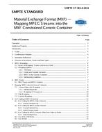 SMPTE ST 381-2 SMPTE ST 381-2