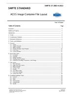 SMPTE ST 2065-4 SMPTE ST 2065-4