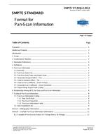 SMPTE ST 2016-2 SMPTE ST 2016-2