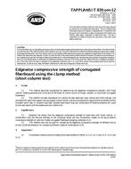 TAPPI T 839 om-12 TAPPI T 839 om-12