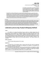 TAPPI UM 258 TAPPI UM 258