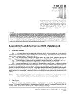 TAPPI T 258 TAPPI T 258