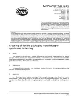 TAPPI T512 TAPPI T512