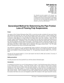 TAPPI TIP 0410-14 TAPPI TIP 0410-14