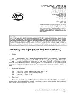 TAPPI T 200 TAPPI T 200