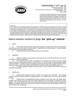 TAPPI T277 TAPPI T277